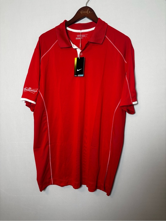 Nike Other - Nike Men’s Budweiser Red Golf Shirt XL New